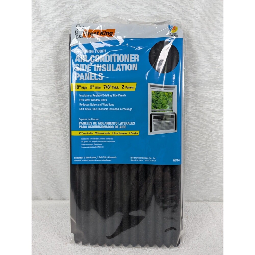 Frost King - Window Air Conditioner Foam Side Insulation Panels - 18 x 9 x 7/8